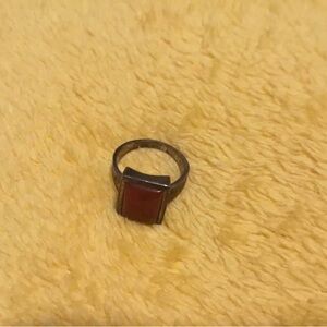 Vintage Red Stone Ring